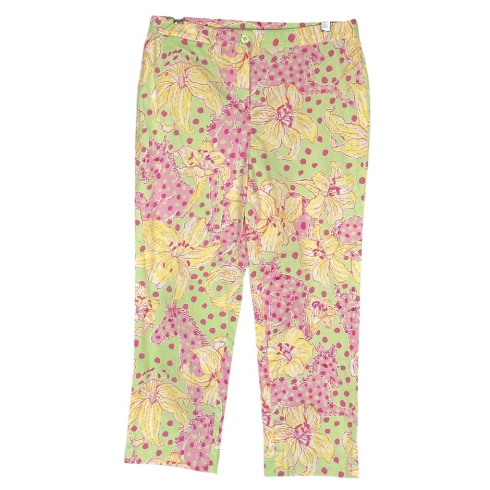 “Fillies For Lillies” Derby Pant Lilly Pulitzer 6